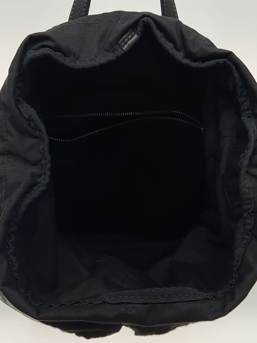 LANVIN COLLECTION Backpack Suede BLK 6