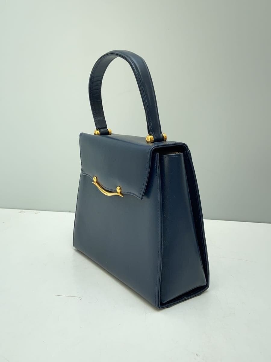 PIERRE BALMAIN Handbag Leather BLU 2