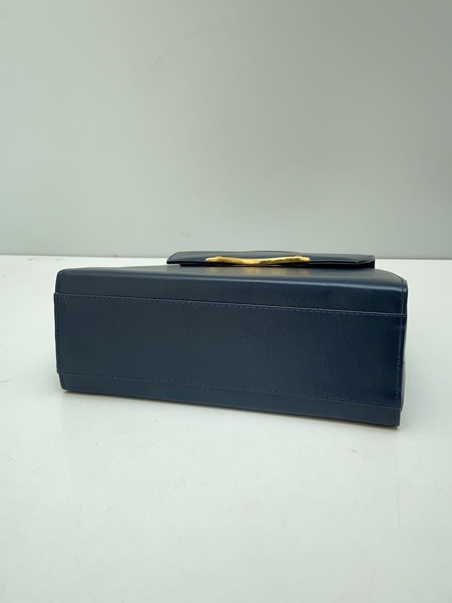 PIERRE BALMAIN Handbag Leather BLU 4