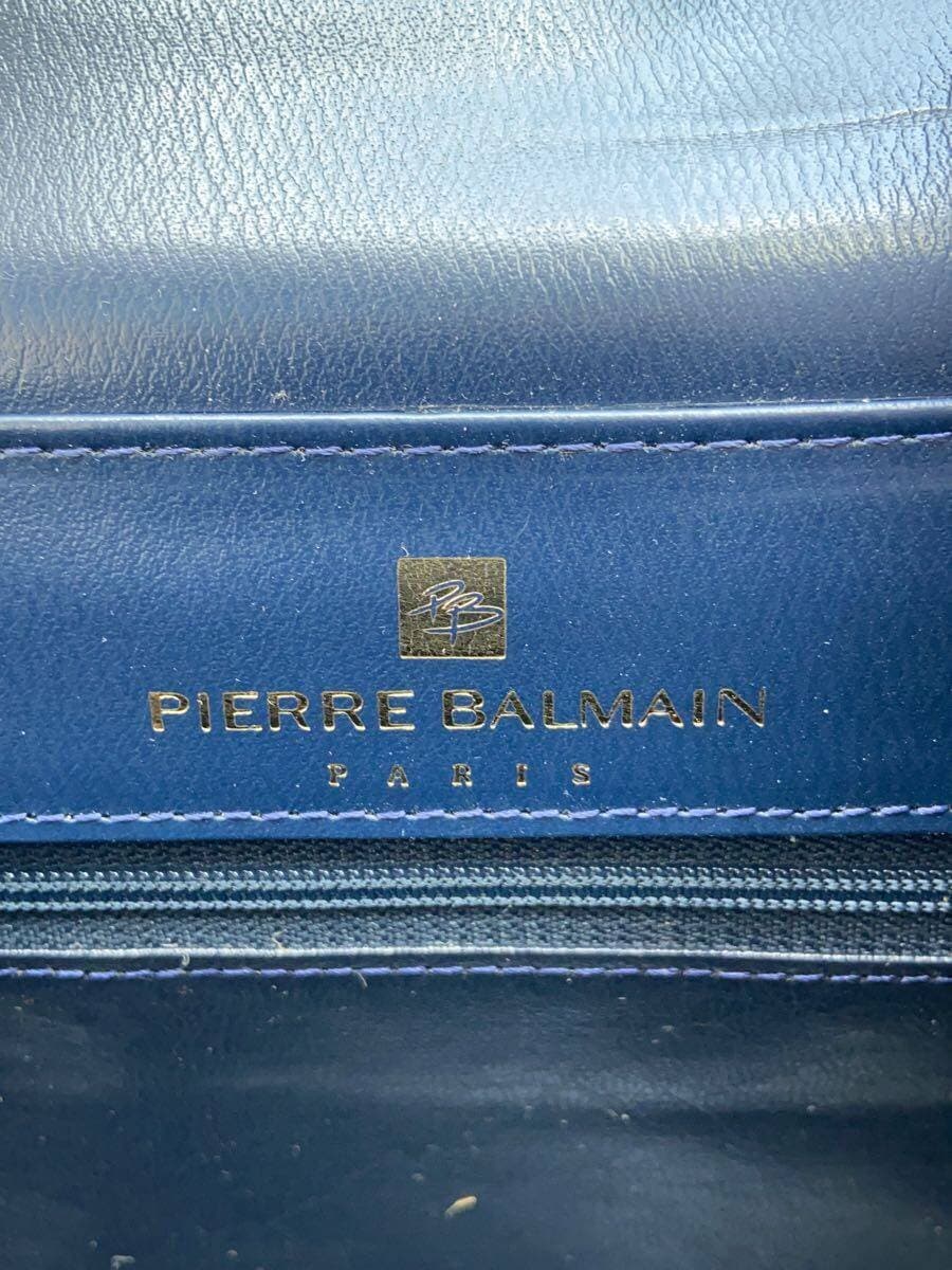 PIERRE BALMAIN Handbag Leather BLU 5