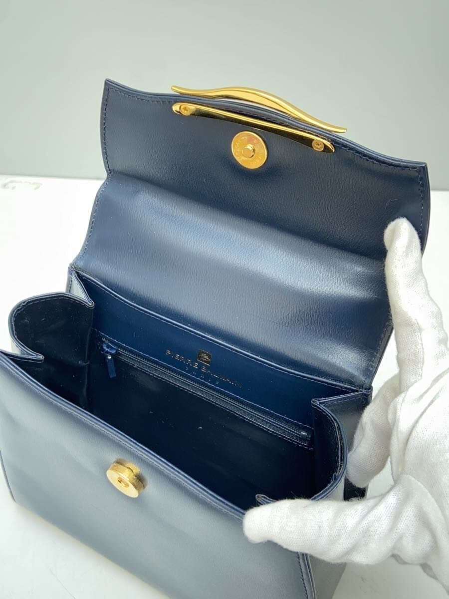 PIERRE BALMAIN Handbag Leather BLU 6