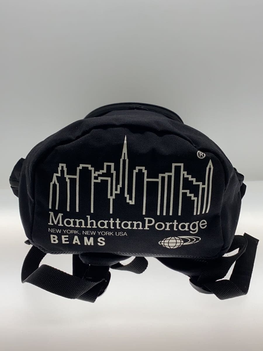 Manhattan Portage × BEAMS Backpack Nylon BLK 4