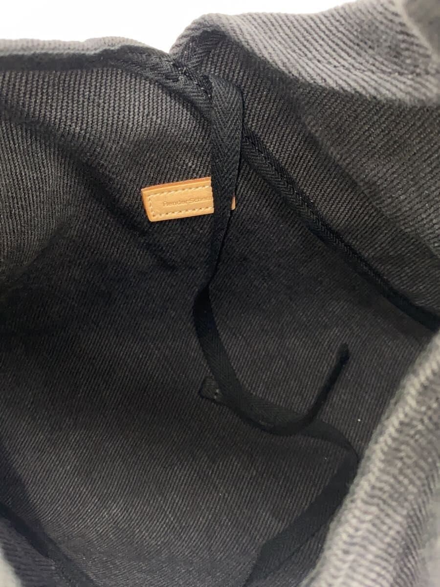 Hender Scheme Handbag Canvas BLK Solid 6