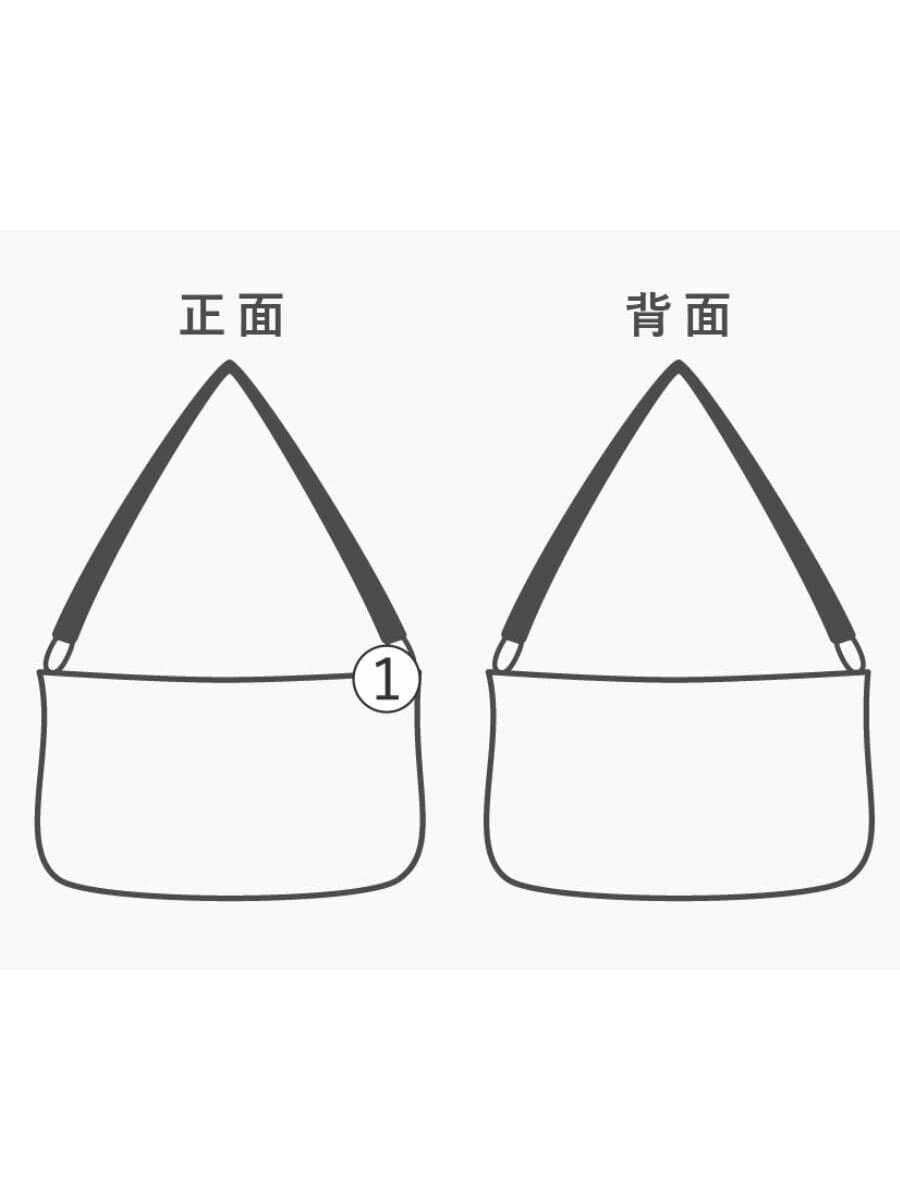 PRADA Shoulder Bag Nylon RED Solid Shoulder Part With Stain 8