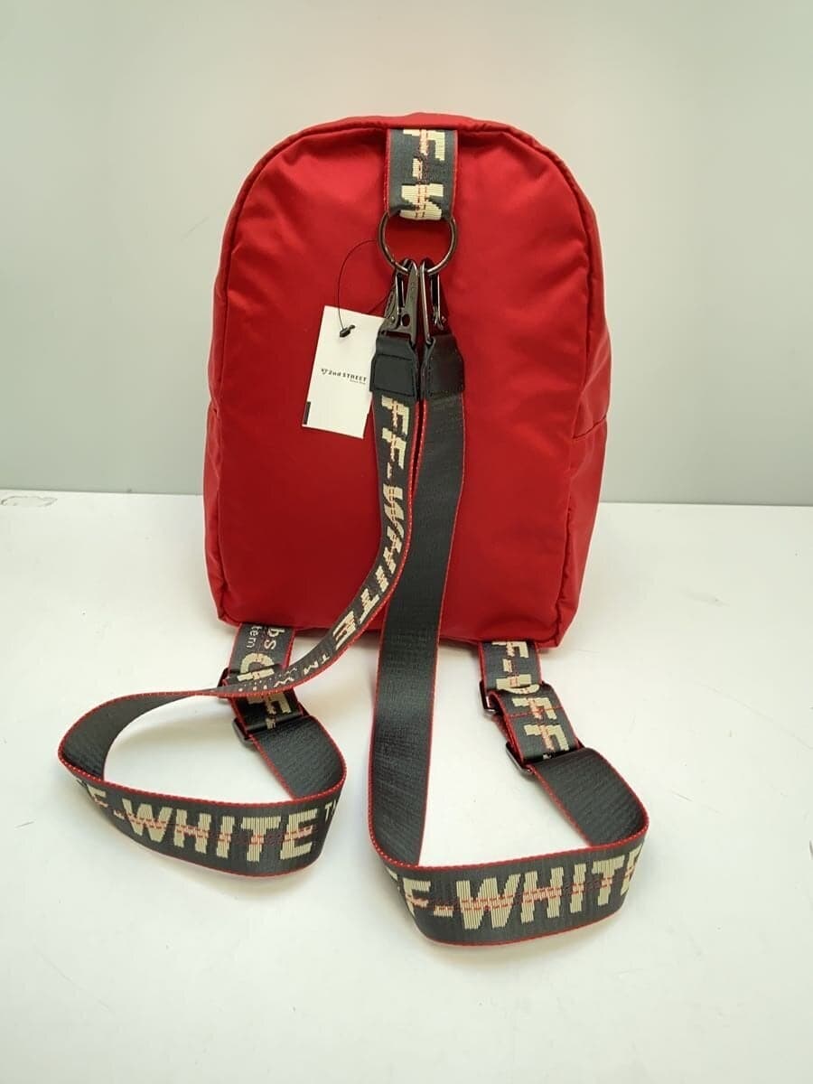 OFF-WHITE Backpack RED 3
