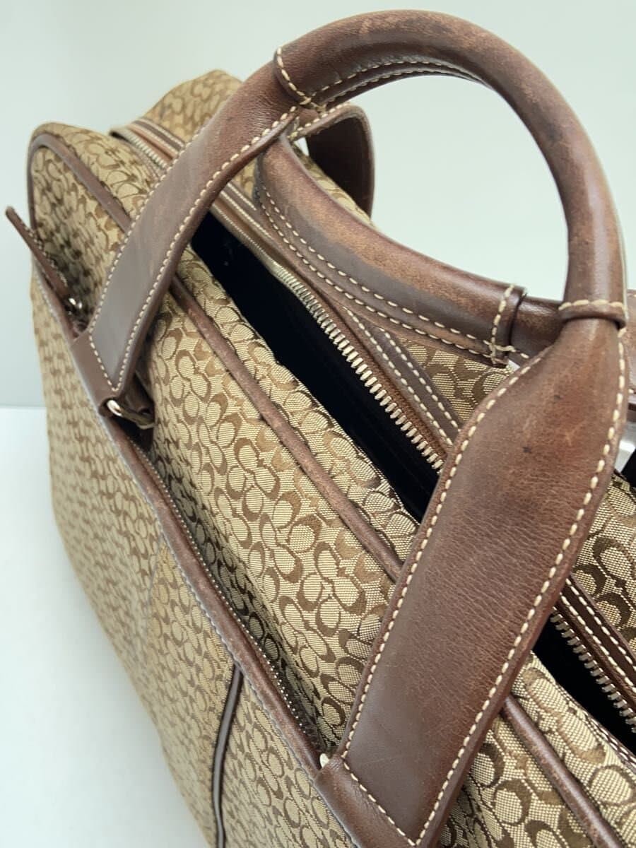 COACH Briefcase Canvas F70058 7