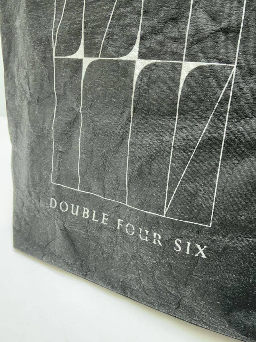 Other Brand DOUBLE FOUR SIX Tote Bag BLK 21AW-MT-ZU2-BP-BK 5