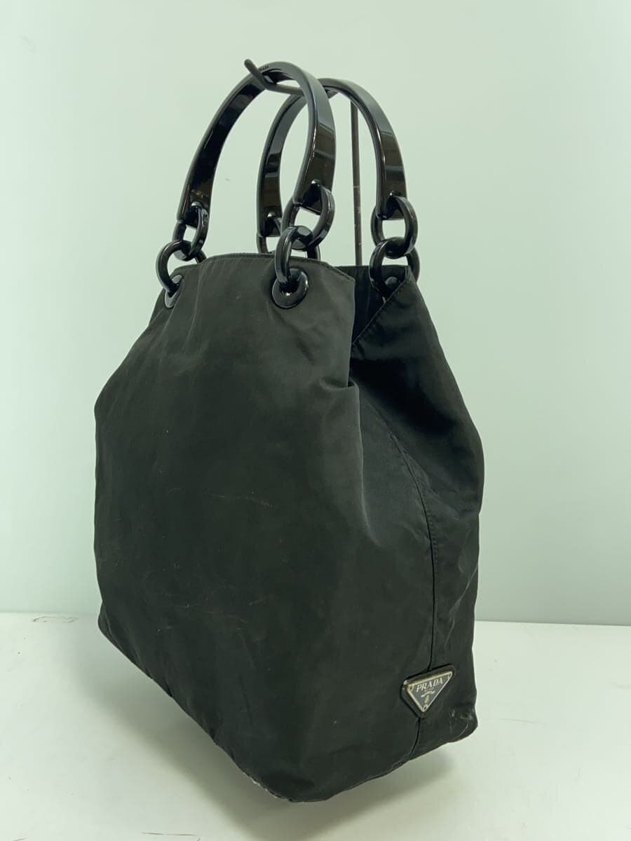 PRADA Handbag Nylon BLK Solid 2