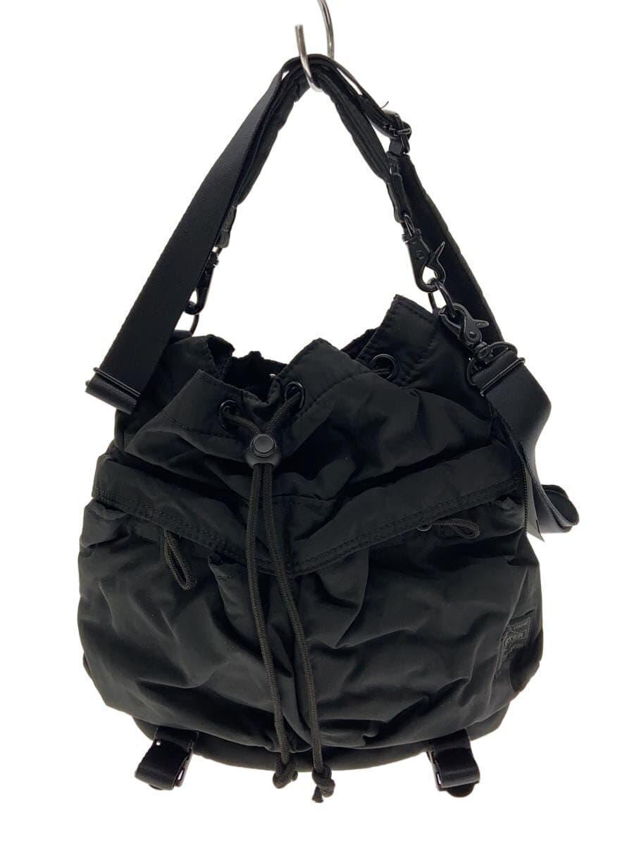 PORTER shoulder bag nylon BLK