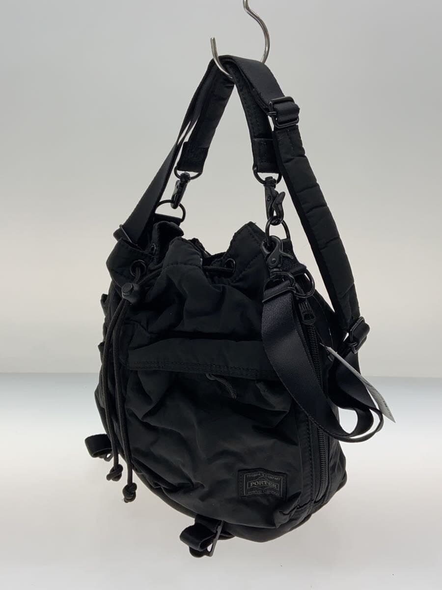 PORTER shoulder bag nylon BLK 2