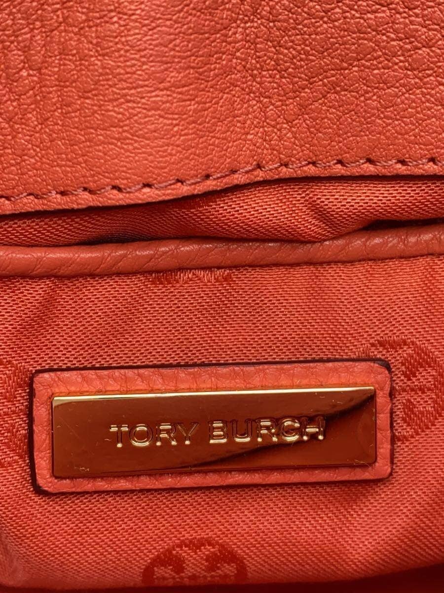 TORY BURCH Shoulder Bag Leather Pink 5