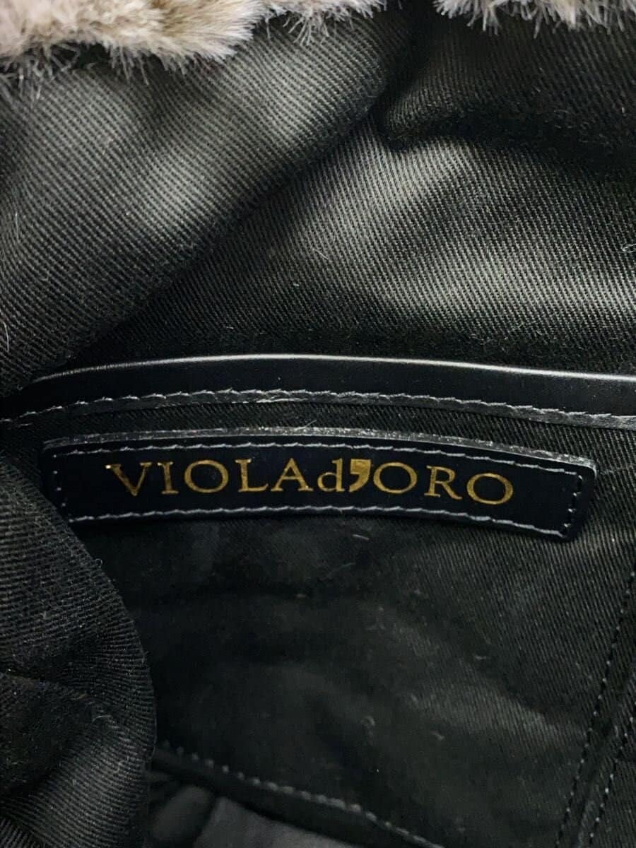 VIOLAd’ORO Tote Bag Leather GRY 5