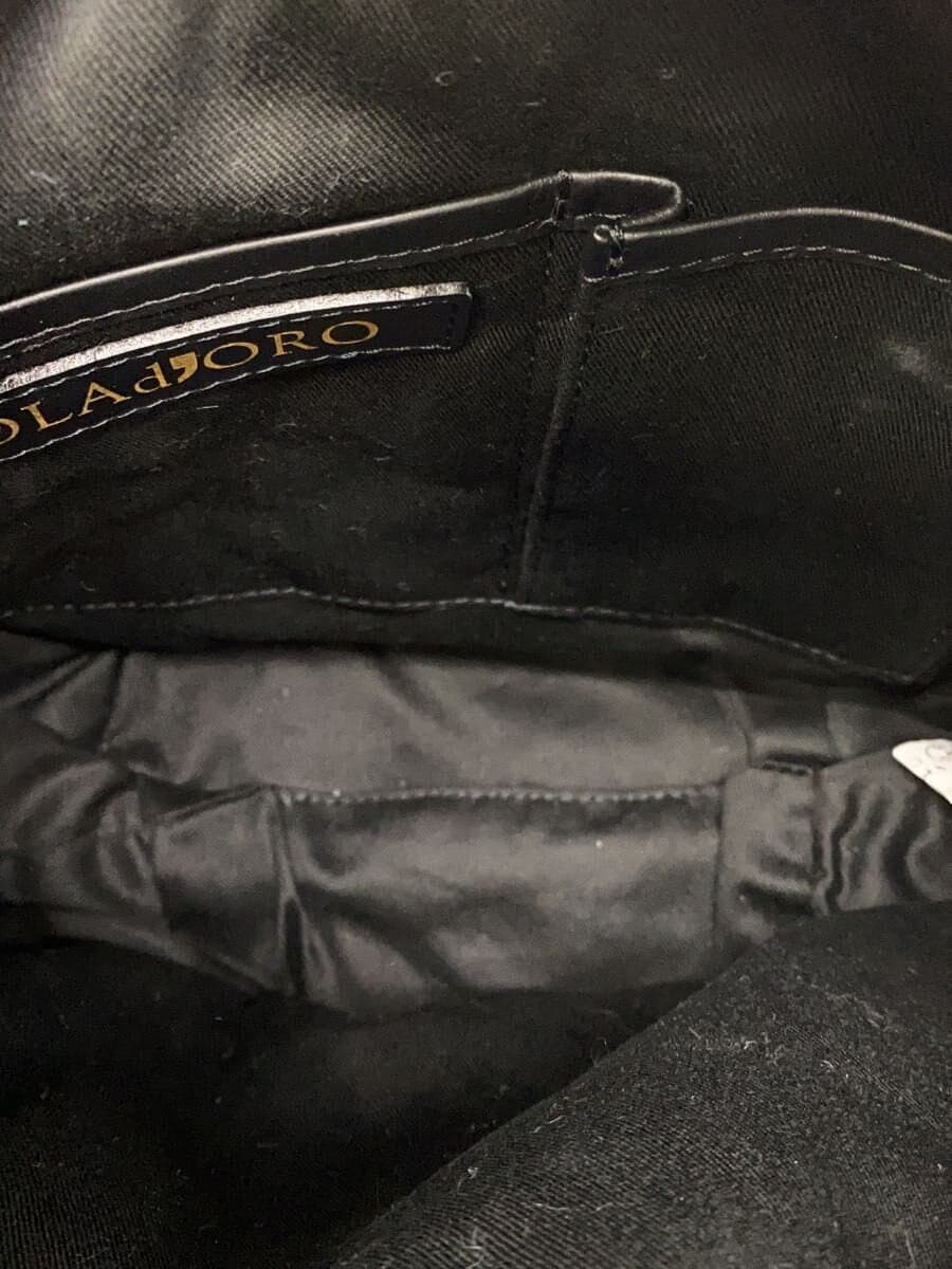 VIOLAd’ORO Tote Bag Leather GRY 6