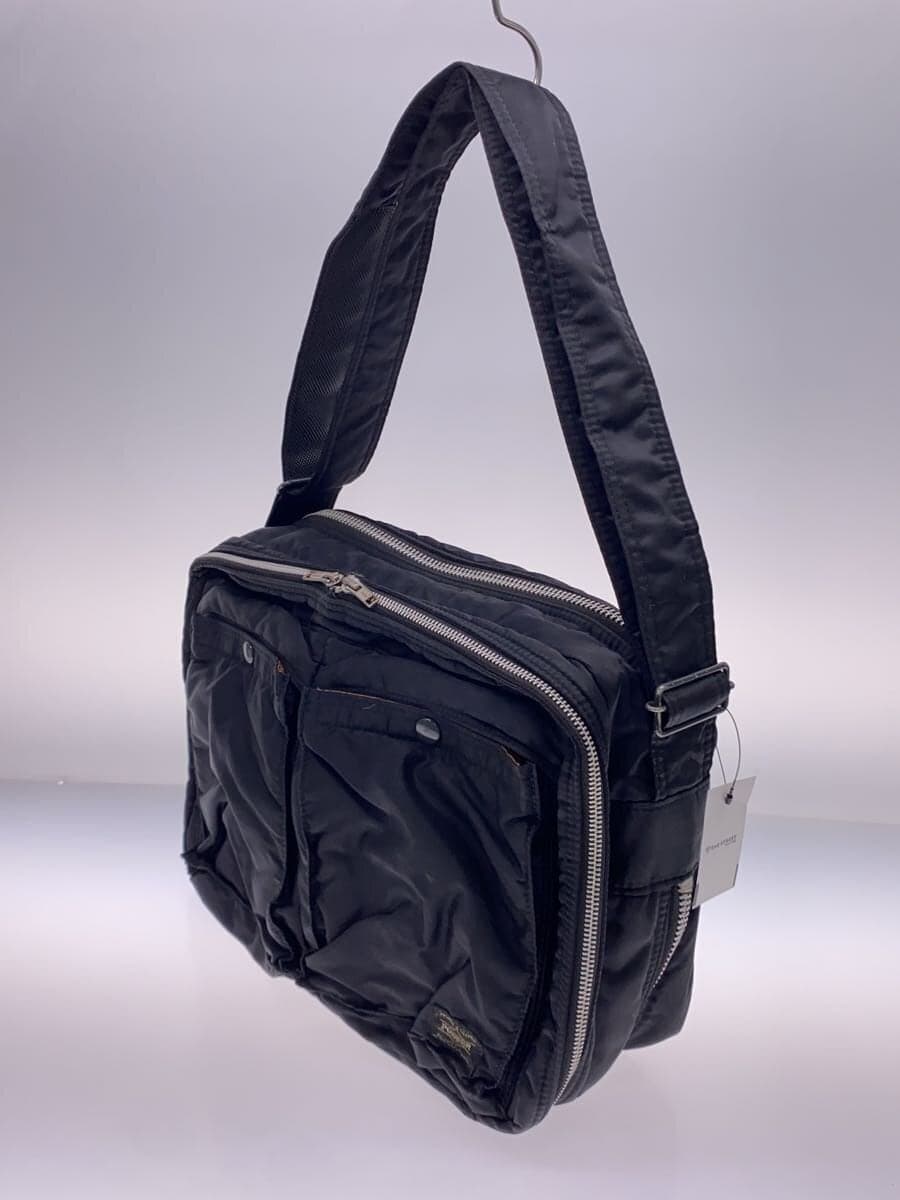 PORTER Shoulder Bag Nylon Black Solid Color 2