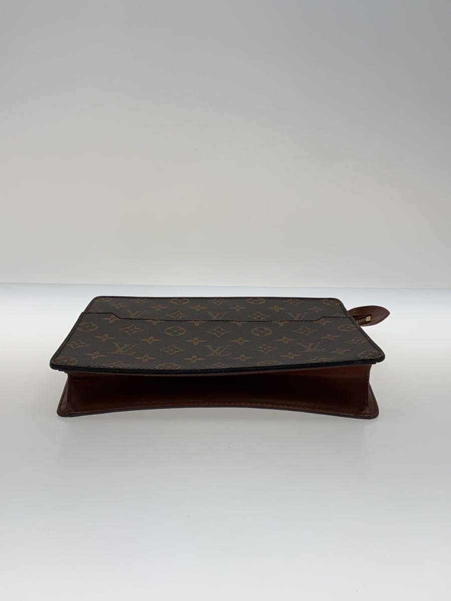 LOUIS VUITTON Pochette Homme Monogram Canvas PVC BRW M51795 4