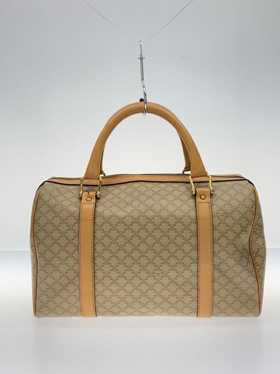 CELINE Boston Bag PVC BEG All Over Pattern 3