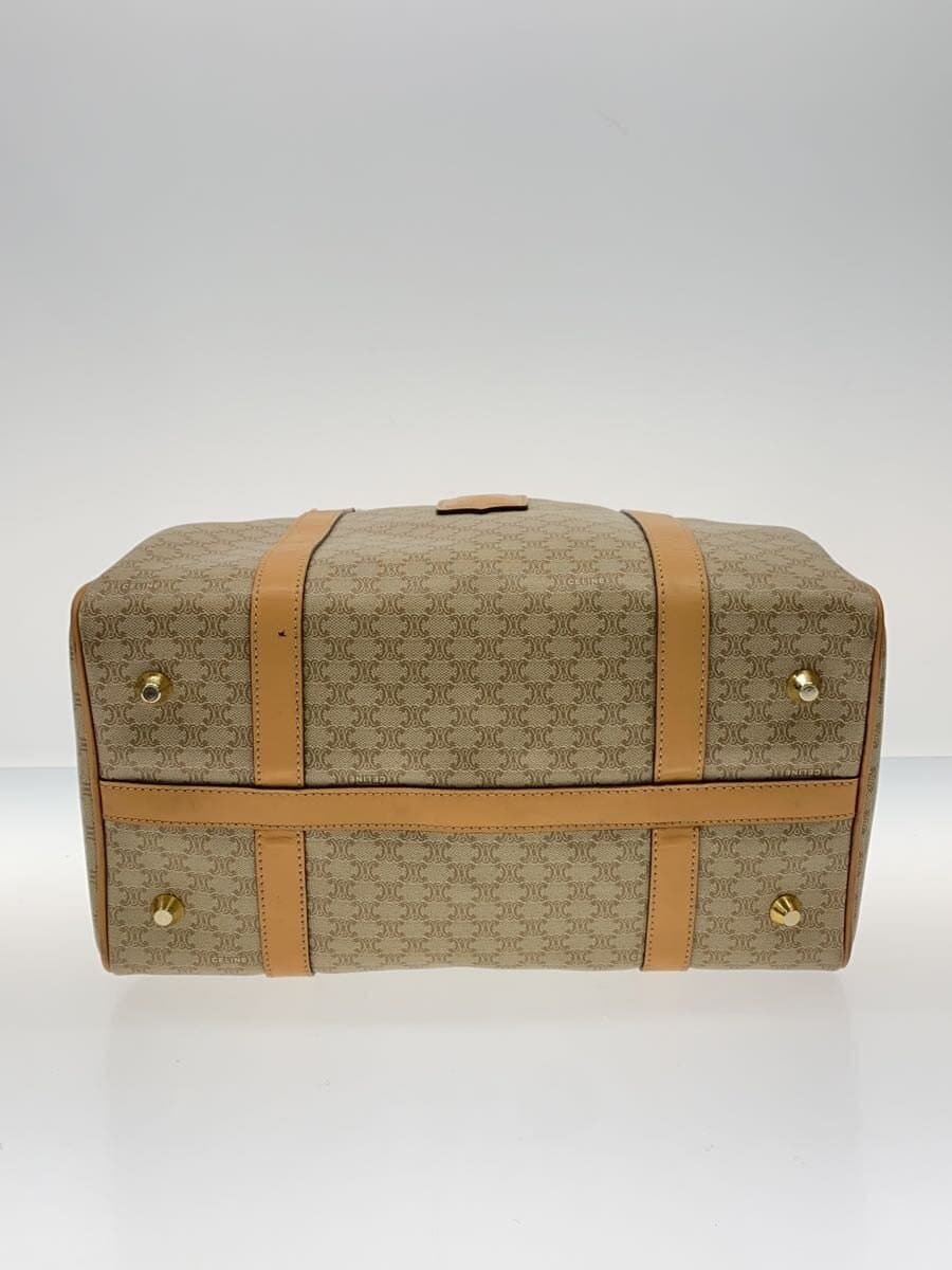 CELINE Boston Bag PVC BEG All Over Pattern 4