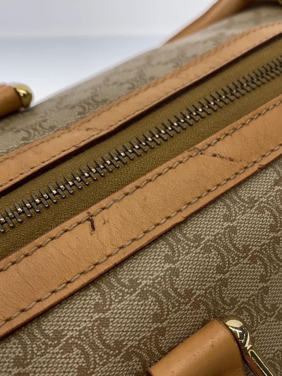 CELINE Boston Bag PVC BEG All Over Pattern 7