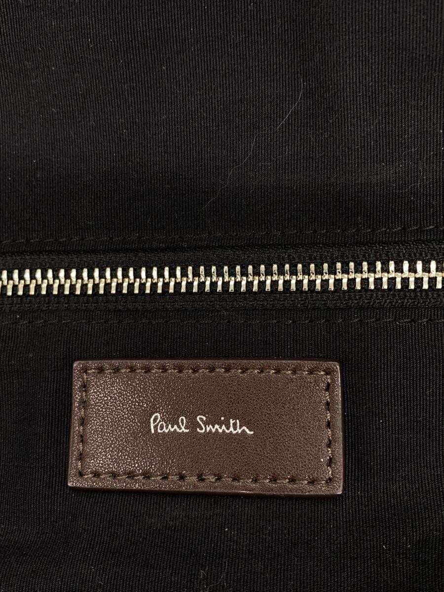 Paul Smith Backpack Leather BRW Solid 5