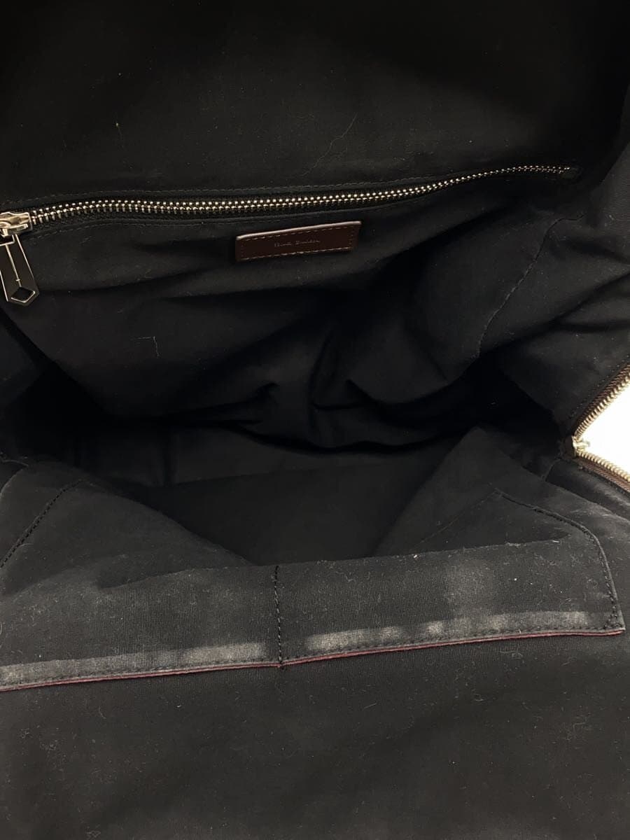 Paul Smith Backpack Leather BRW Solid 6