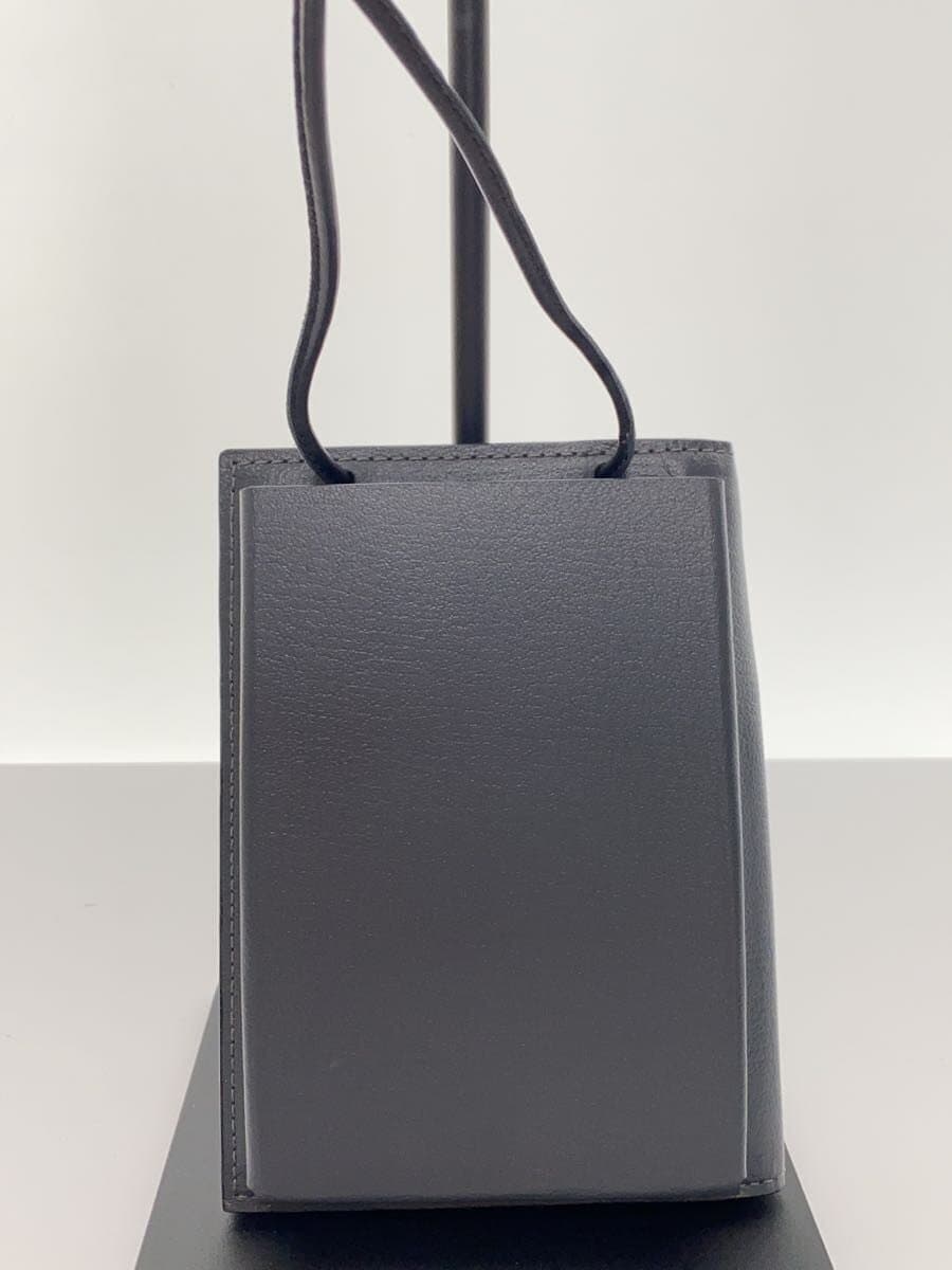 L’arcobaleno Smart W Shoulder Wallet Shoulder Bag Leather GRY PK Solid 3