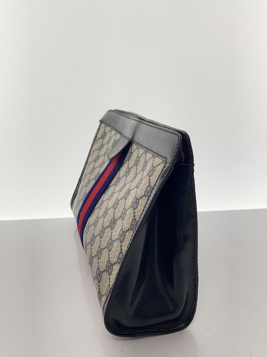 GUCCI Second Bag PVC NVY All Over Pattern 2