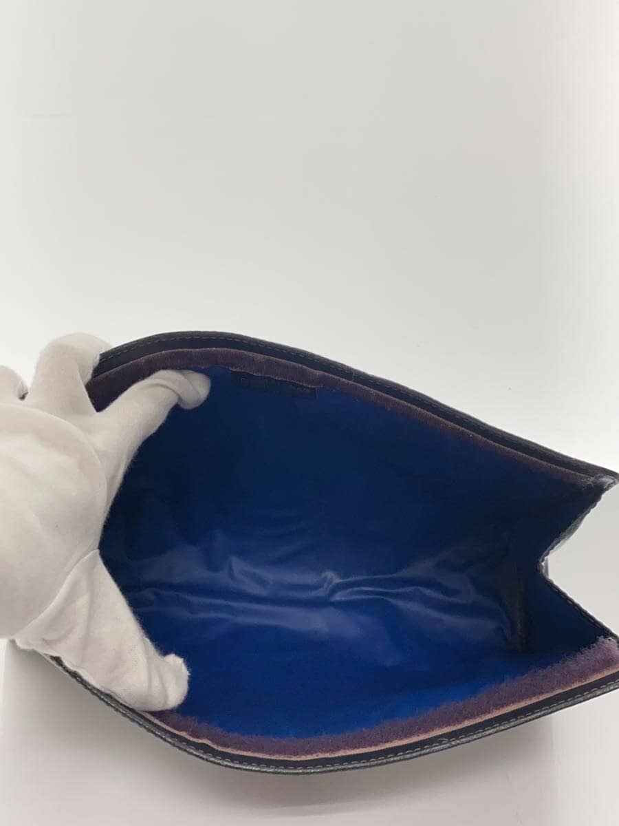 GUCCI Second Bag PVC NVY All Over Pattern 5