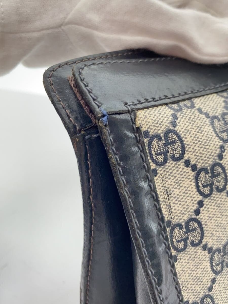 GUCCI Second Bag PVC NVY All Over Pattern 6