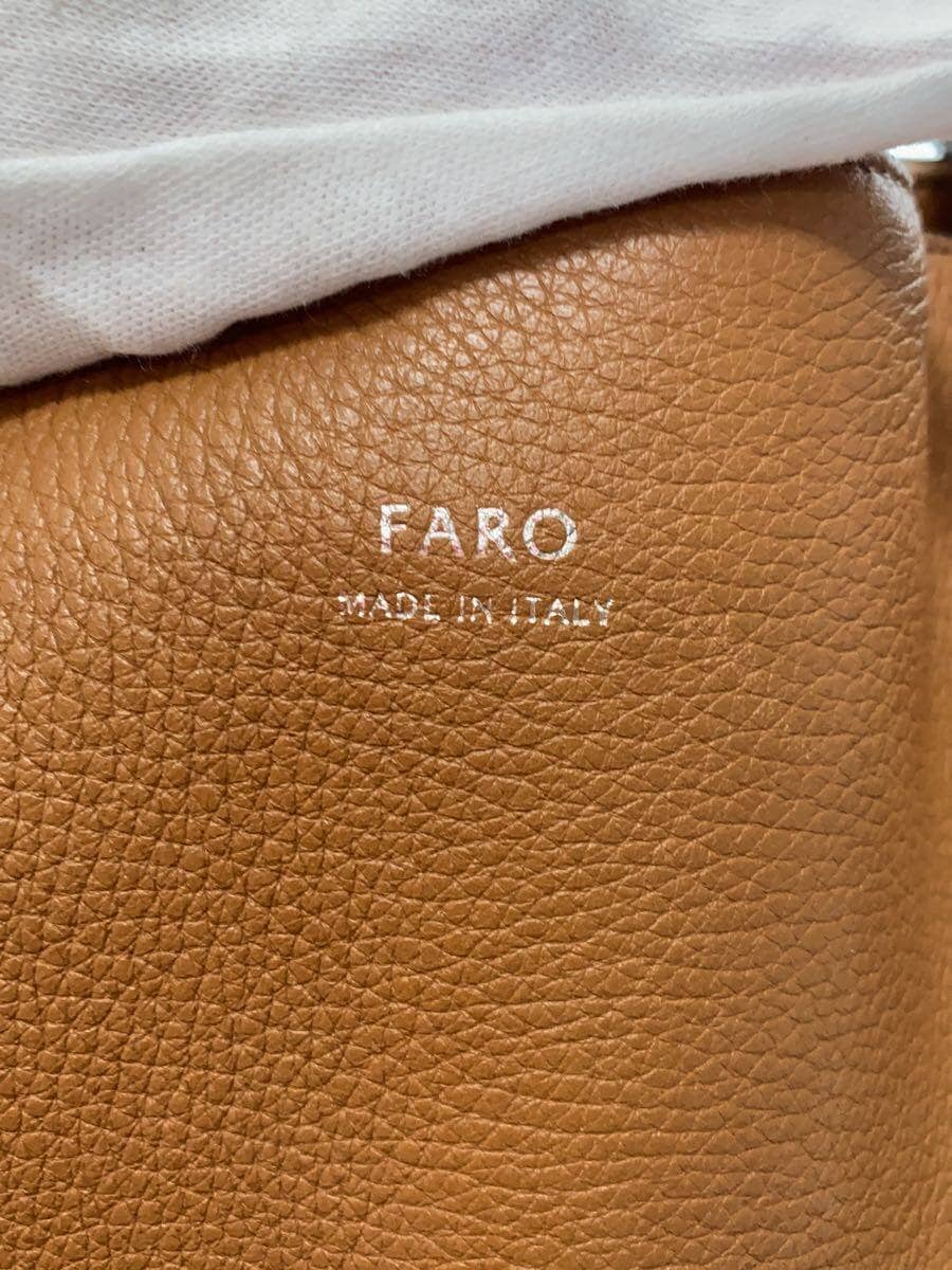 FARO Tote Bag Leather BRW 5