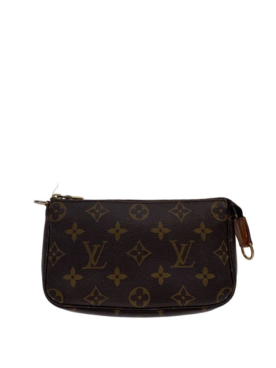 LOUIS VUITTON1)Pochette Accessoires_Monogram Canvas PVC BRW