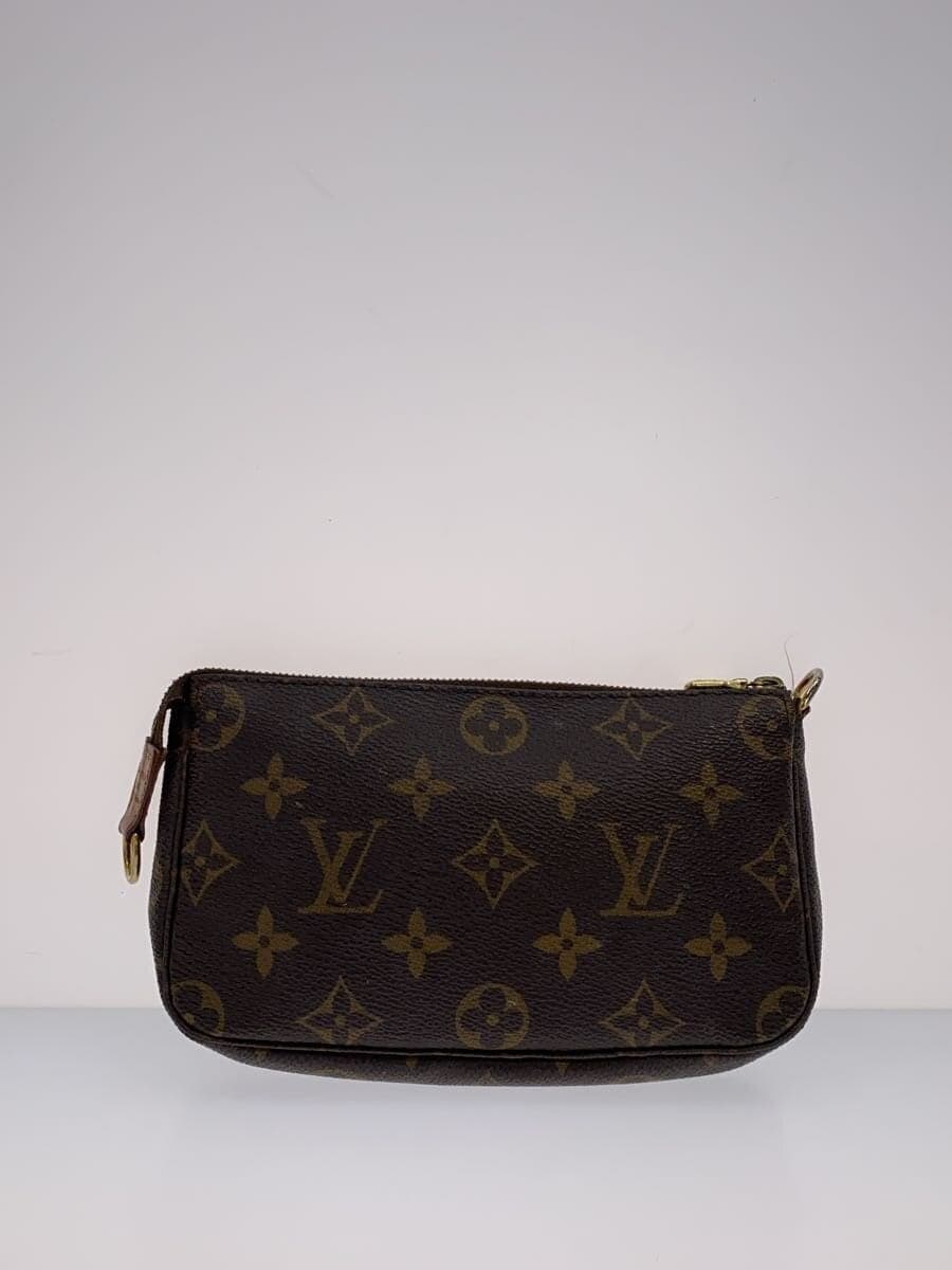 LOUIS VUITTON1)Pochette Accessoires_Monogram Canvas PVC BRW 3