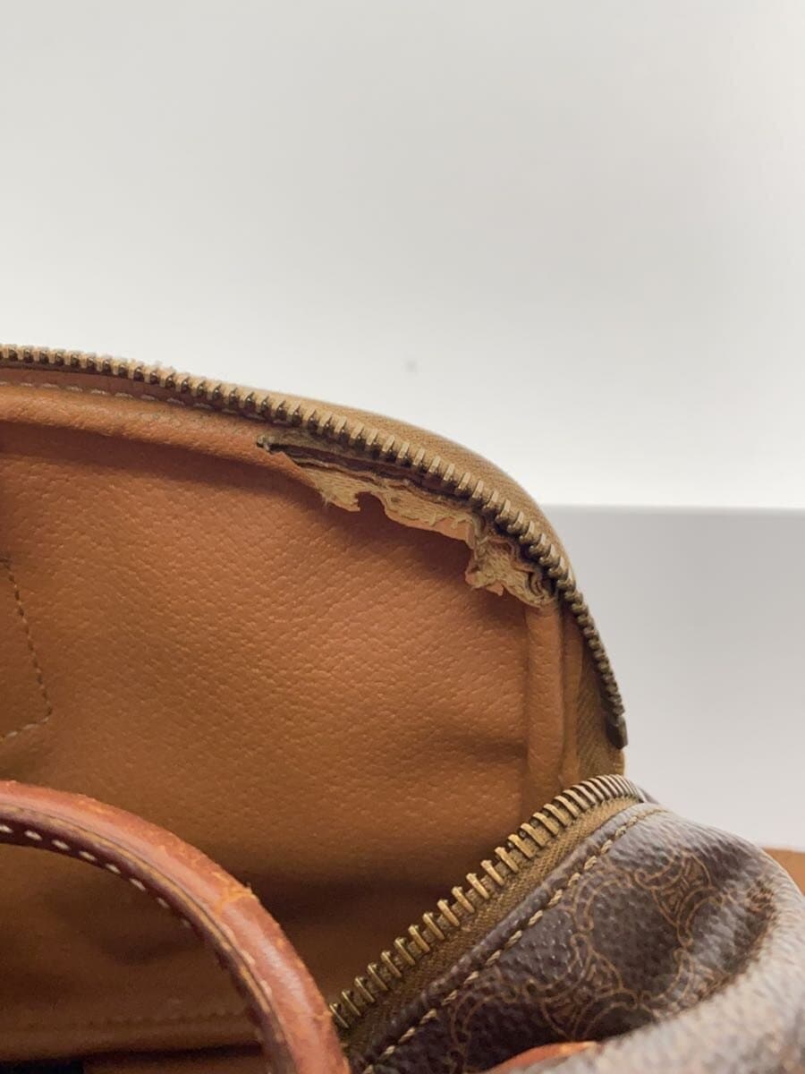 CELINE Macadam Shoulder Bag PVC BRW All Over Pattern 6