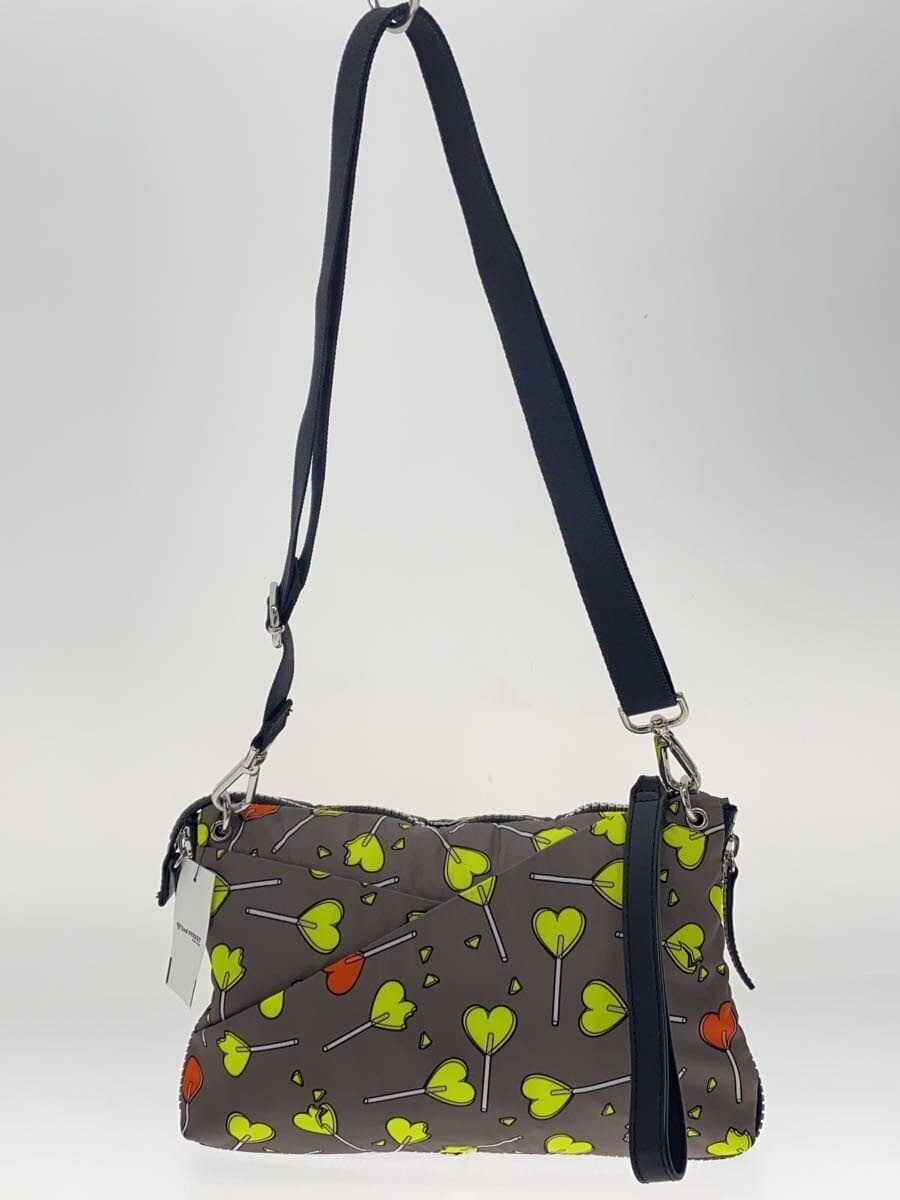 DIESEL Heart Candy Nylon Shoulder Bag Nylon BRW All Over Pattern 3