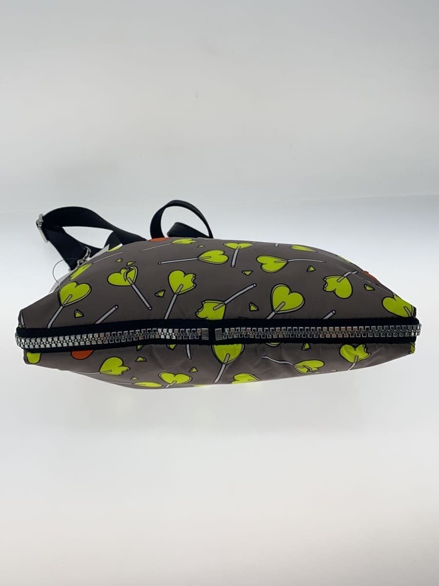 DIESEL Heart Candy Nylon Shoulder Bag Nylon BRW All Over Pattern 4