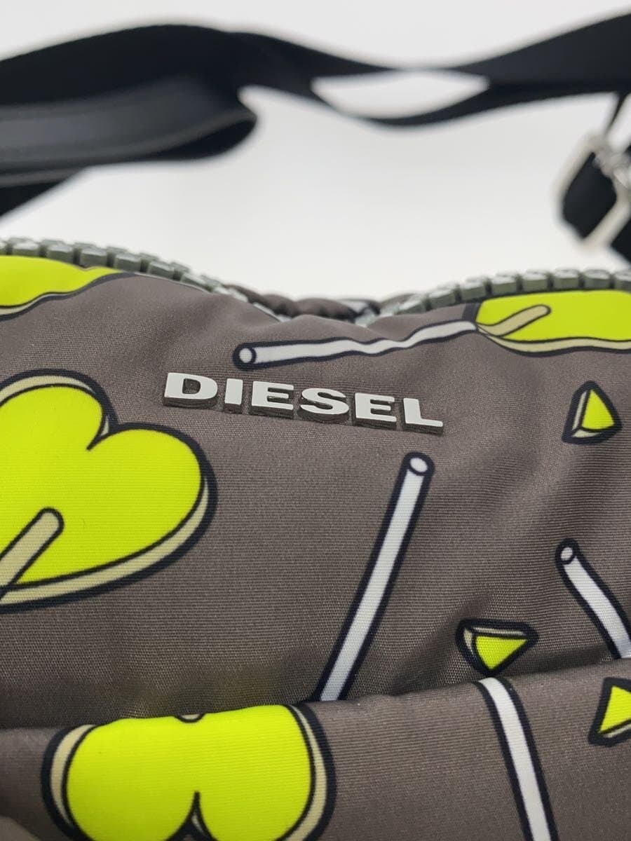DIESEL Heart Candy Nylon Shoulder Bag Nylon BRW All Over Pattern 5