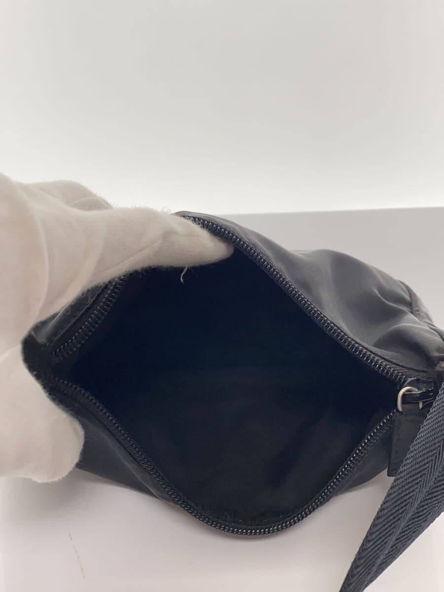 PRADA Shoulder Bag Nylon BLK Solid 6