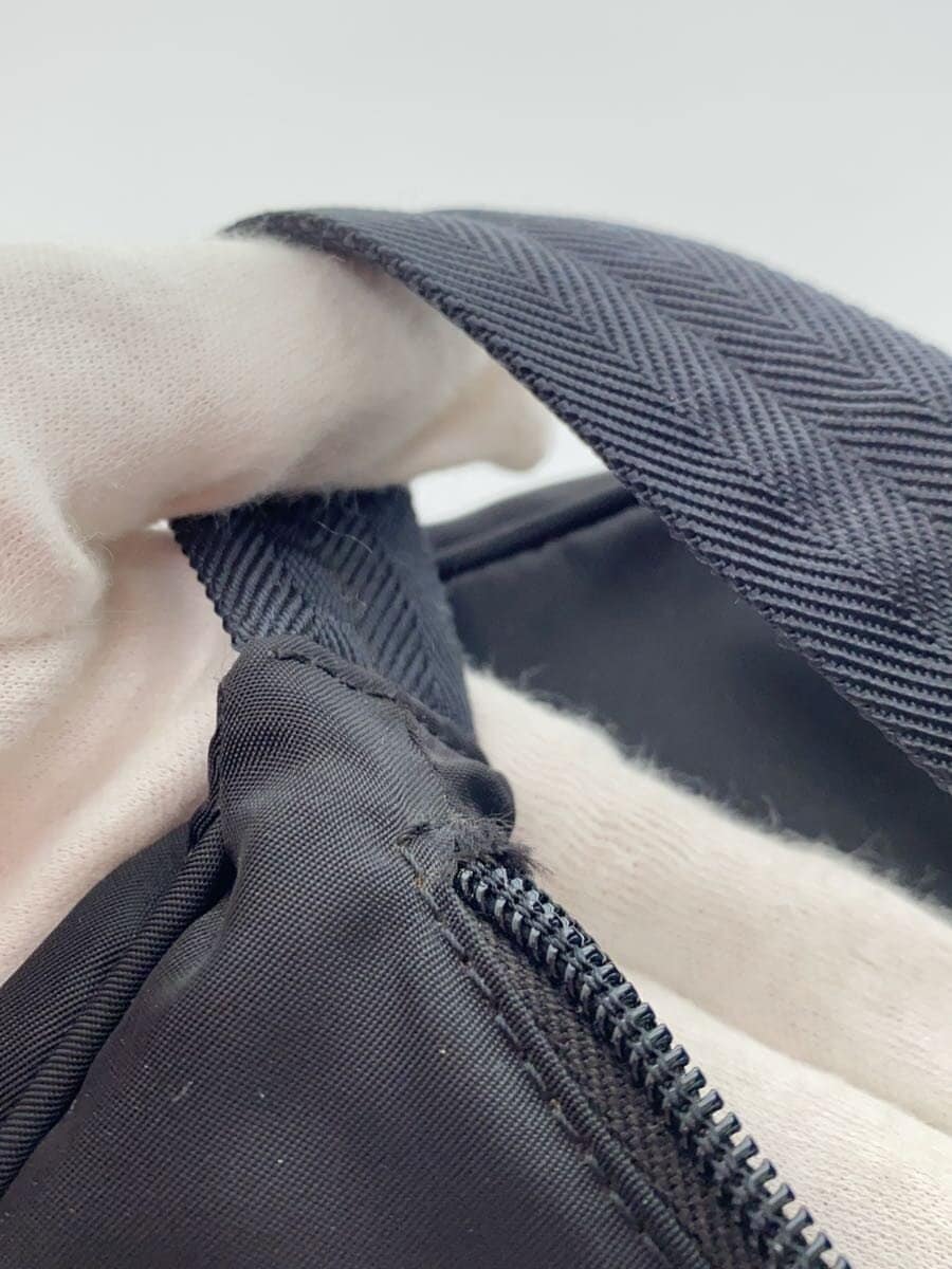 PRADA Shoulder Bag Nylon BLK Solid 7