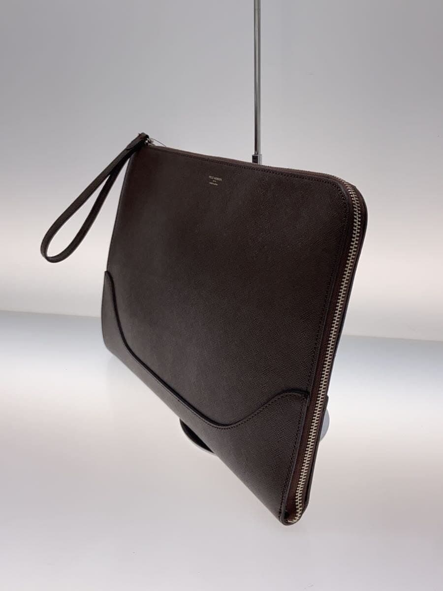 PELLE MORBIDA clutch bag leather BRW 2