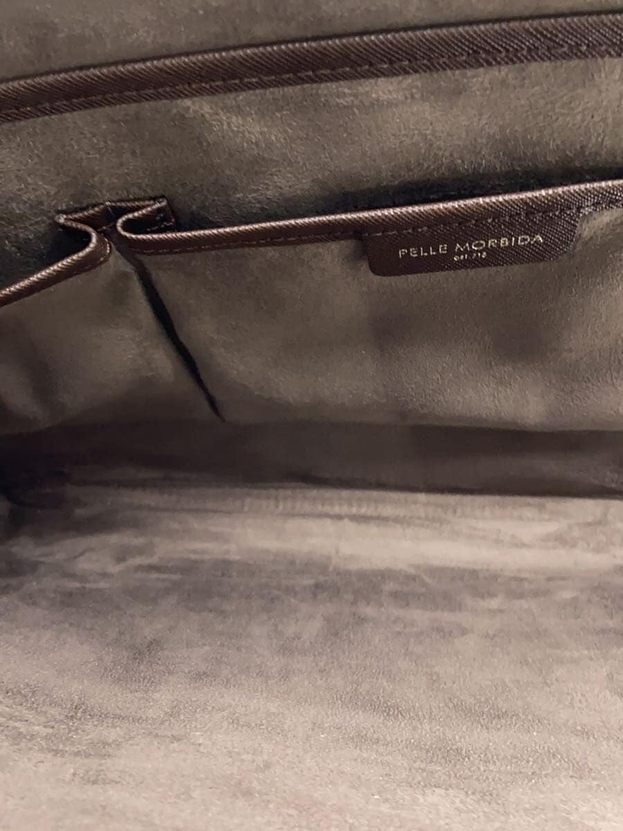 PELLE MORBIDA clutch bag leather BRW 6