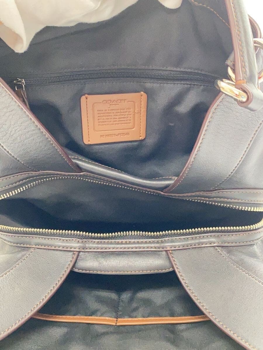 COACH Shoulder Bag BLK F57540 7