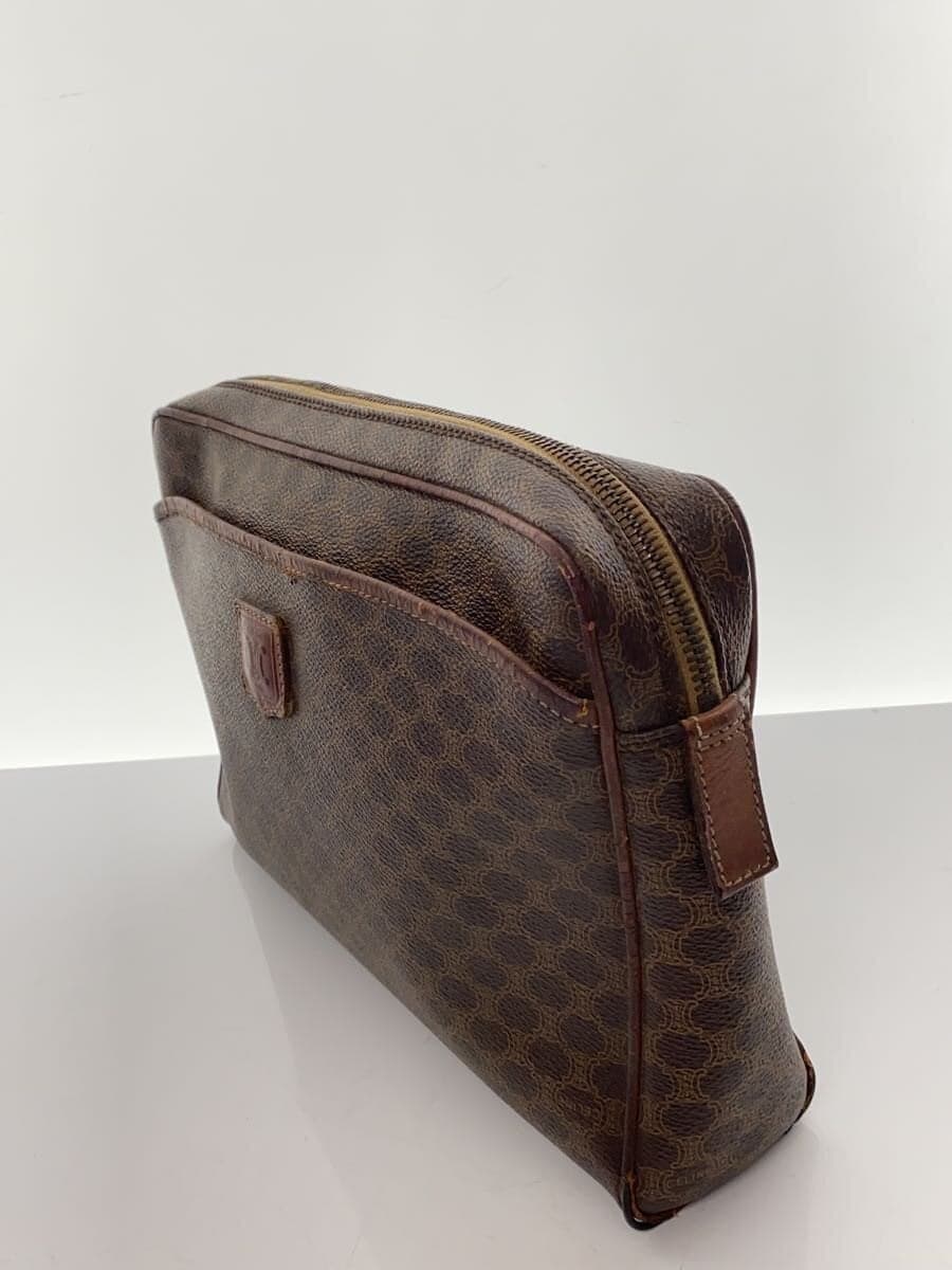 CELINE Pouch PVC BRW All Over Pattern M09 2