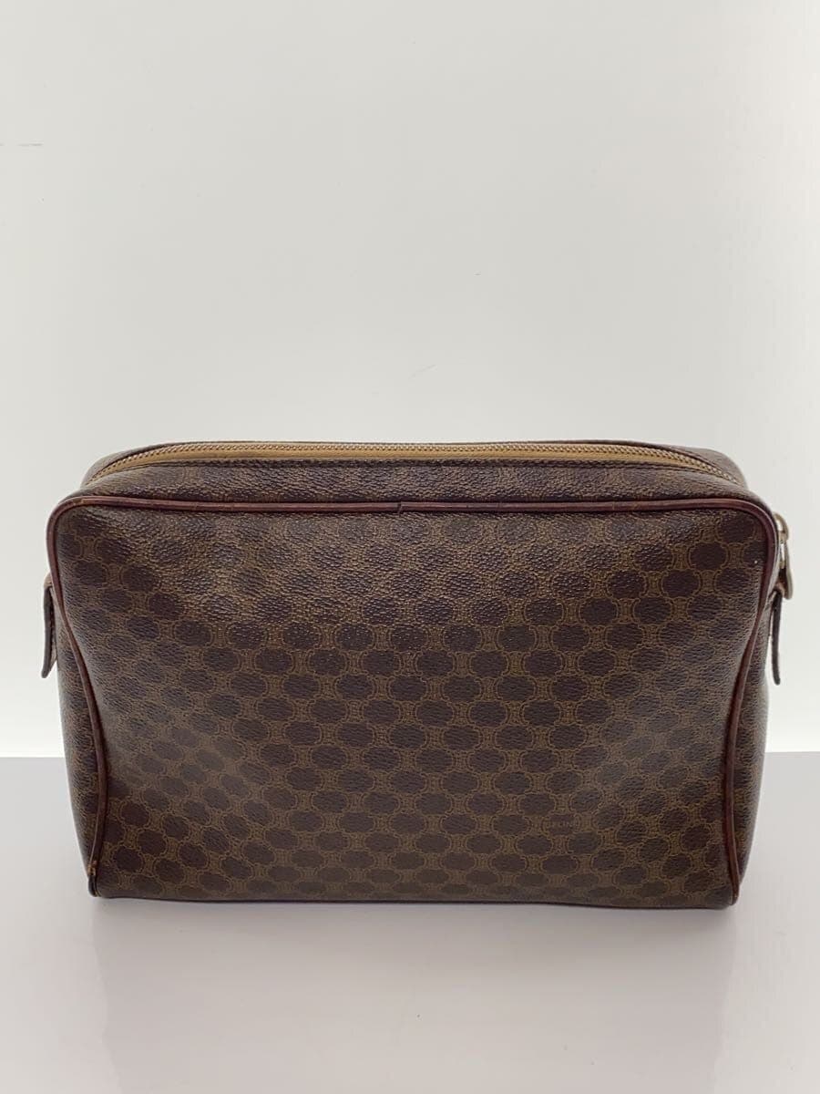 CELINE Pouch PVC BRW All Over Pattern M09 3