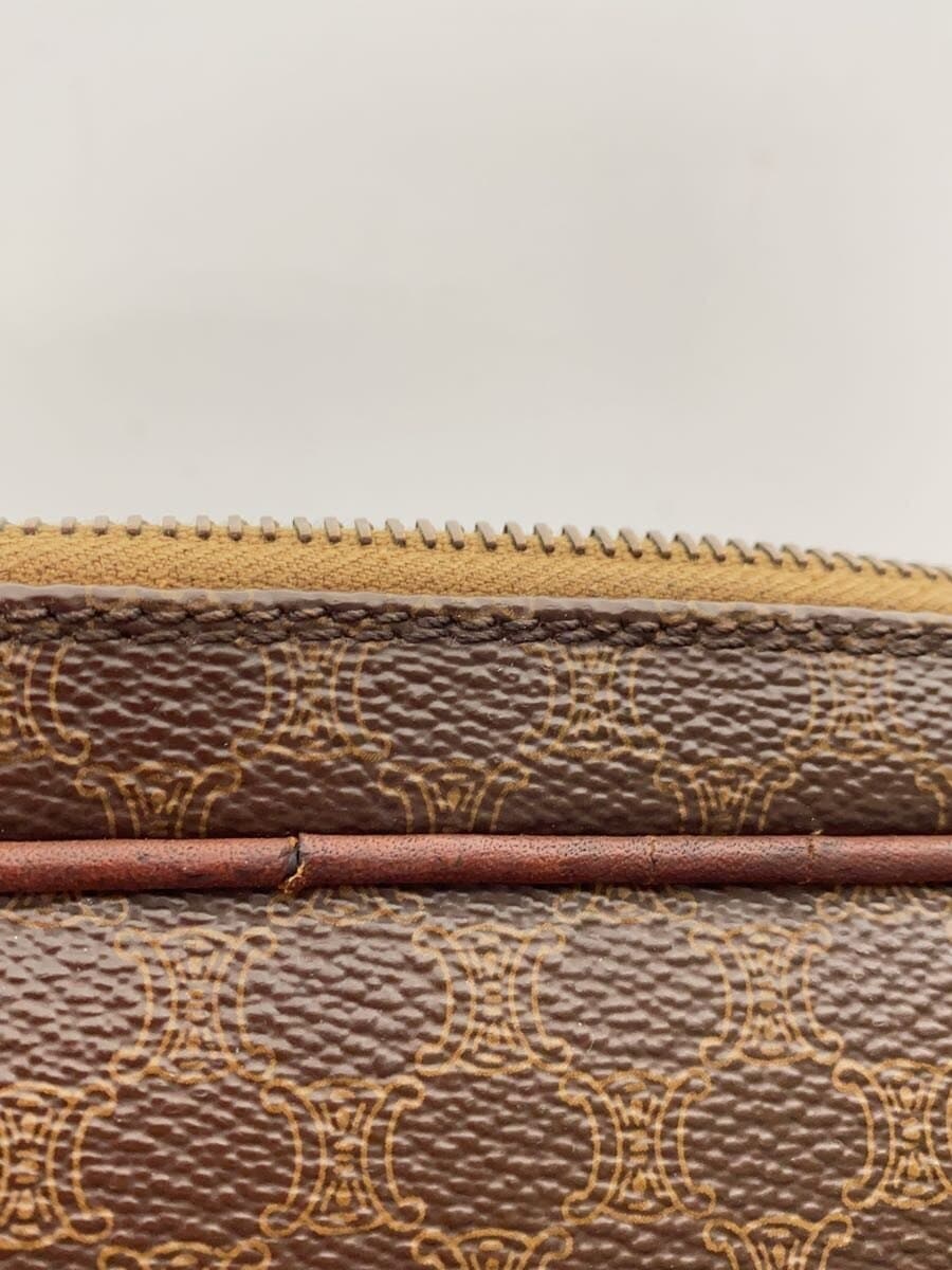 CELINE Pouch PVC BRW All Over Pattern M09 9