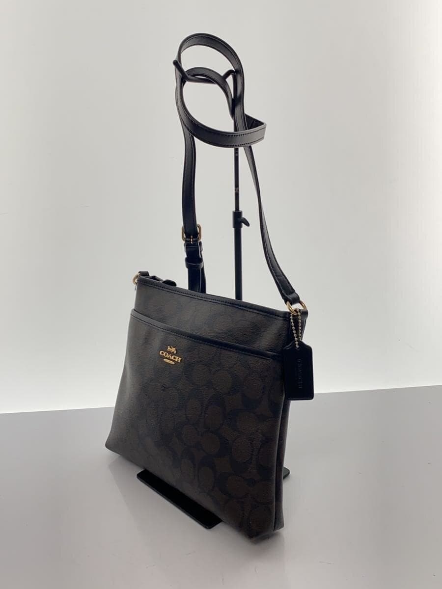 COACH Shoulder Bag PVC BRW f29210 2