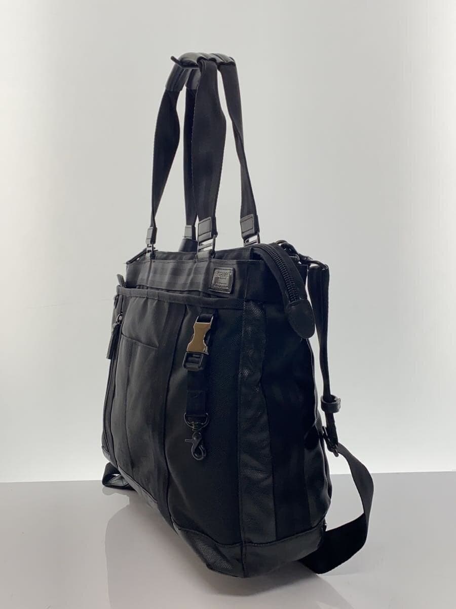 BERMAS Tote Bag 2-Way Shoulder Nylon BLK 60072 2