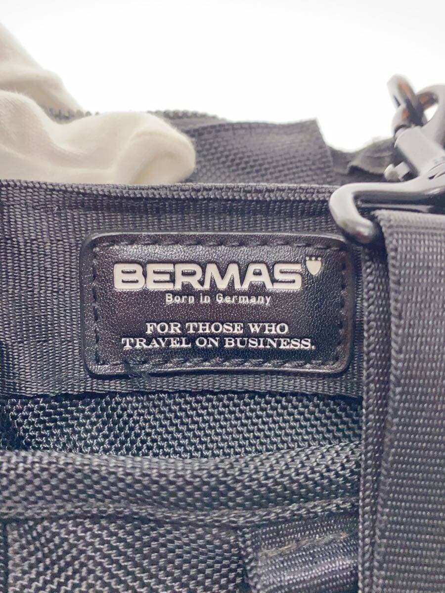 BERMAS Tote Bag 2-Way Shoulder Nylon BLK 60072 5