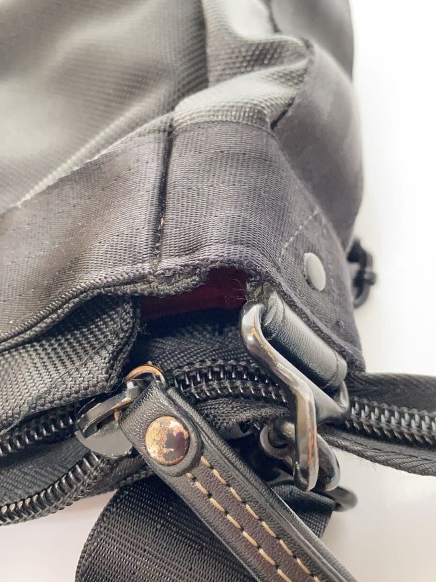 BERMAS Tote Bag 2-Way Shoulder Nylon BLK 60072 9