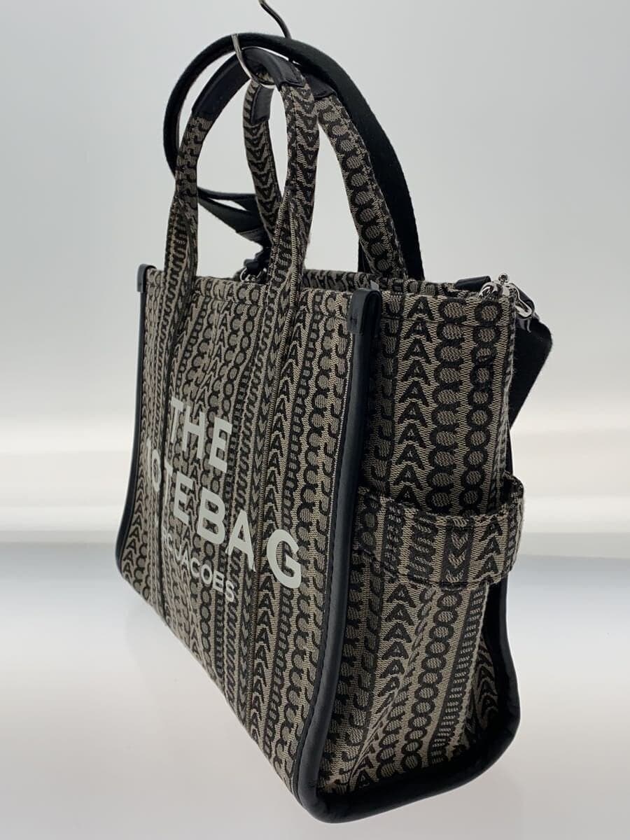THE MARC JACOBS THE MONOGRAM Tote Bag Canvas BEG Monogram H076M01RE21 2
