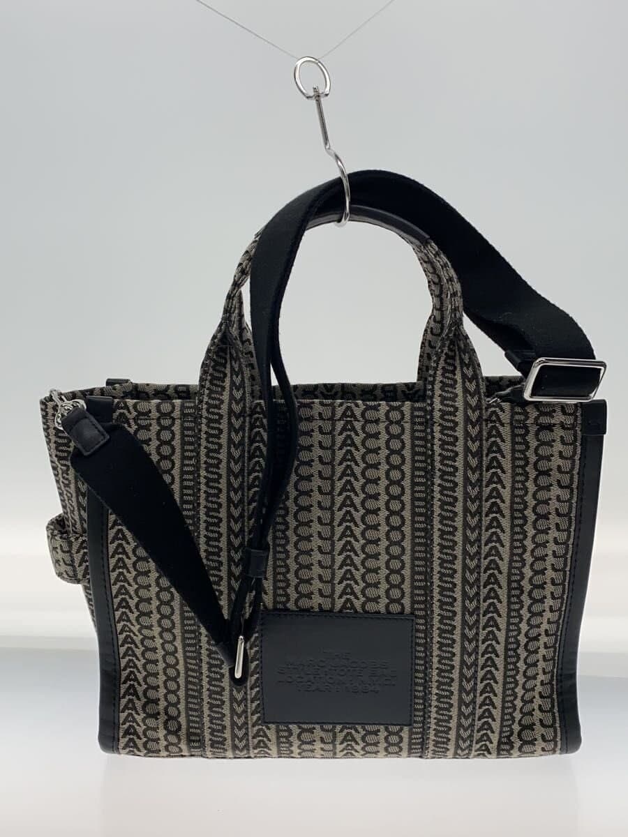 THE MARC JACOBS THE MONOGRAM Tote Bag Canvas BEG Monogram H076M01RE21 3