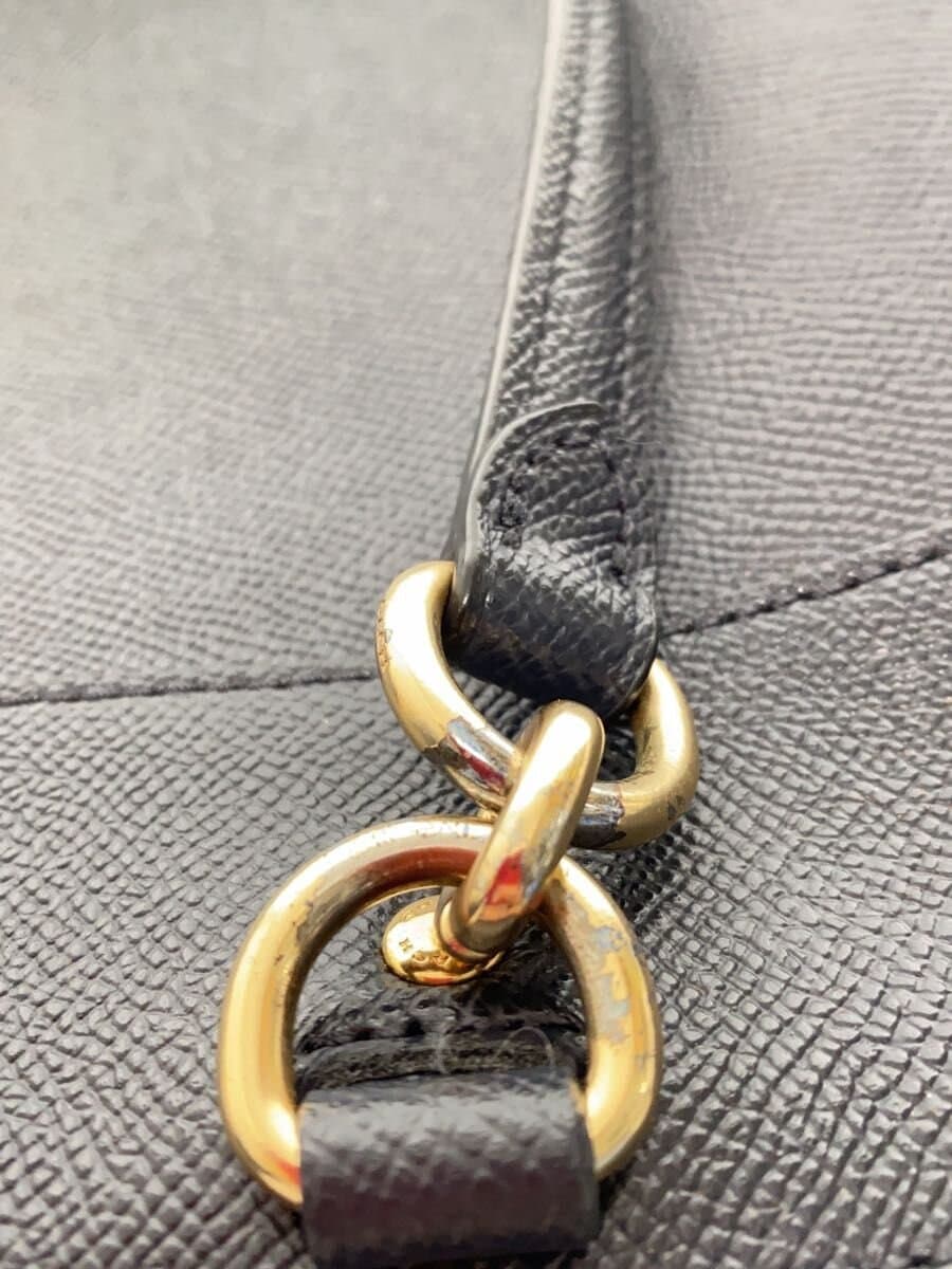 COACH Tote Bag Leather NVY F25397 7